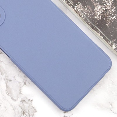 Силіконовий чохол Candy Full Camera для Realme C67 4G Блакитний / Mist blue