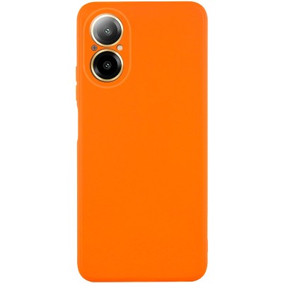 Силіконовий чохол Candy Full Camera для Realme C67 4G Помаранчевий / Orange