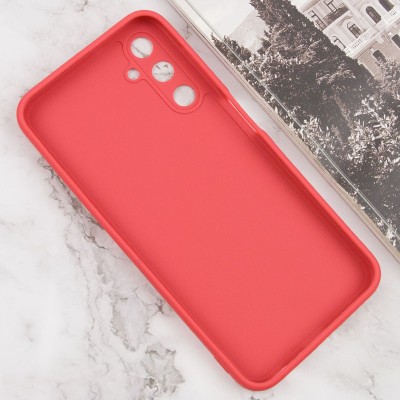 Силіконовий чохол Candy Full Camera для Samsung Galaxy A25 5G Червоний / Camellia