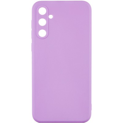 Силіконовий чохол Candy Full Camera для Samsung Galaxy A35 Бузковий / Dasheen