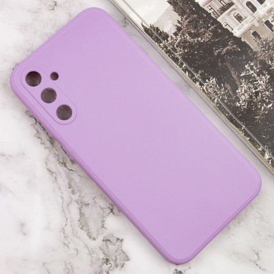 Силіконовий чохол Candy Full Camera для Samsung Galaxy A35 Бузковий / Dasheen