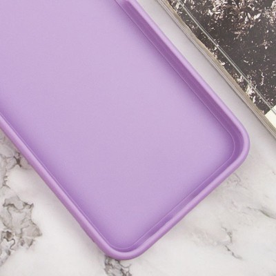 Силіконовий чохол Candy Full Camera для Samsung Galaxy A35 Бузковий / Dasheen