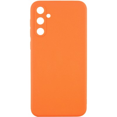 Силіконовий чохол Candy Full Camera для Samsung Galaxy A35 Помаранчевий / Orange