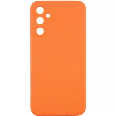 Силіконовий чохол Candy Full Camera для Samsung Galaxy A35 Помаранчевий / Orange