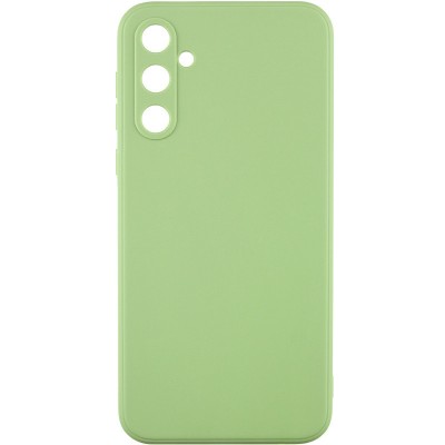 Силіконовий чохол Candy Full Camera для Samsung Galaxy A35 Фісташковий