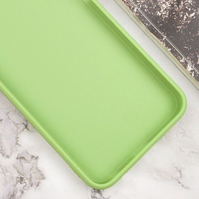 Силіконовий чохол Candy Full Camera для Samsung Galaxy A35 Фісташковий