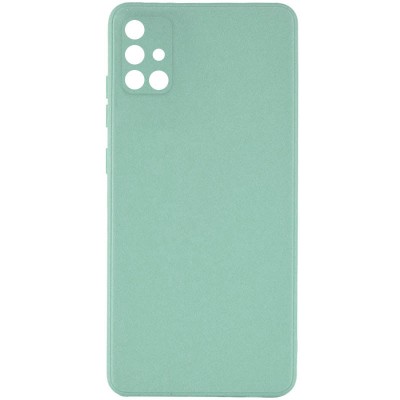 Силіконовий чохол Candy Full Camera для Samsung Galaxy A51 Зелений / Menthol