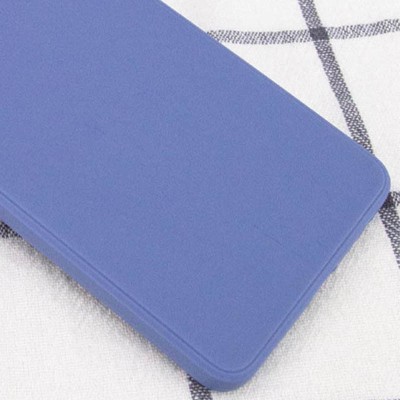 Силіконовий чохол Candy Full Camera для Xiaomi Poco M5 Блакитний / Mist blue