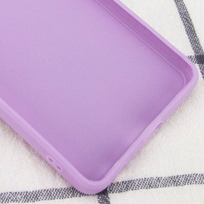 Силіконовий чохол Candy Full Camera для Xiaomi Redmi 13C / Poco C65 Бузковий / Dasheen