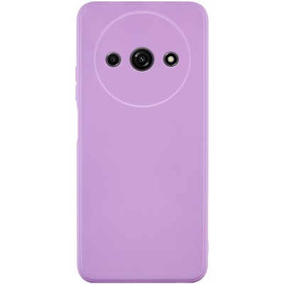 Силіконовий чохол Candy Full Camera для Xiaomi Redmi A3 Бузковий / Dasheen