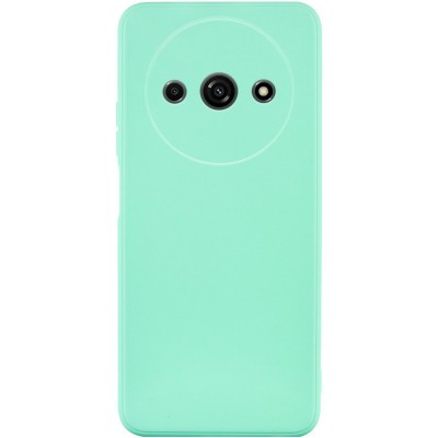 Силіконовий чохол Candy Full Camera для Xiaomi Redmi A3 Зелений / Menthol