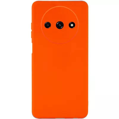 Силіконовий чохол Candy Full Camera для Xiaomi Redmi A3 Помаранчевий / Orange