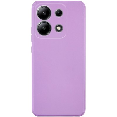Силіконовий чохол Candy Full Camera для Xiaomi Redmi Note 13 Pro 4G / Poco M6 Pro 4G Бузковий / Dasheen
