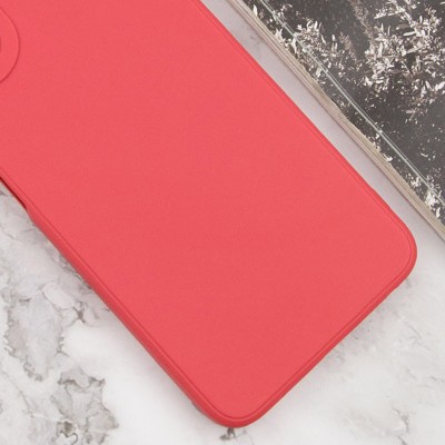 Силіконовий чохол Candy Full Camera для Xiaomi Redmi Note 13 Pro 4G / Poco M6 Pro 4G Червоний / Camellia
