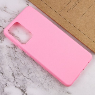 Силіконовий чохол Candy для Realme C33 Рожевий