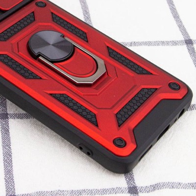 Ударостійкий чохол Camshield Serge Ring для Xiaomi Poco X6 / Note 13 Pro 5G Червоний