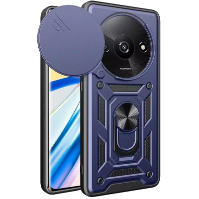 Ударостійкий чохол Camshield Serge Ring для Xiaomi Redmi A3 / A3x Синій