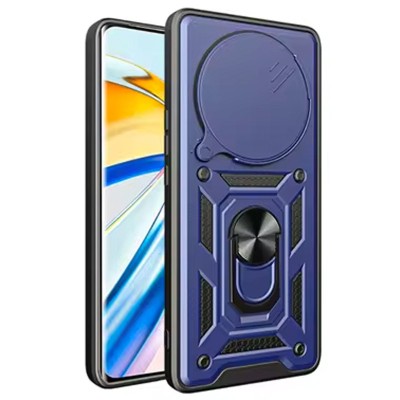 Ударостійкий чохол Camshield Serge Ring для Xiaomi Redmi A3 / A3x Синій