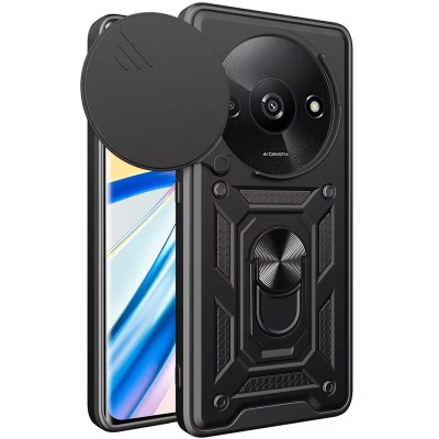 Ударостійкий чохол Camshield Serge Ring для Xiaomi Redmi A3 / A3x Чорний