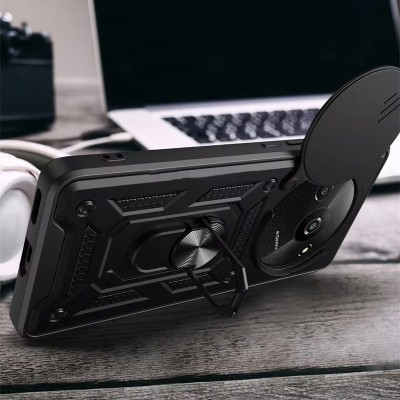 Ударостійкий чохол Camshield Serge Ring для Xiaomi Redmi A3 / A3x Чорний