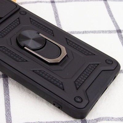 Ударостійкий чохол Camshield Serge Ring для Xiaomi Redmi Note 13 4G Чорний