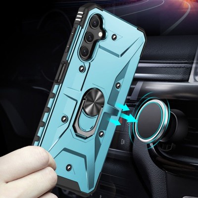 Ударостійкий чохол Pathfinder Ring для Samsung Galaxy A15 4G/5G Блакитний / Light Blue