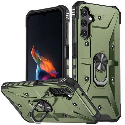 Ударостійкий чохол Pathfinder Ring для Samsung Galaxy A15 4G/5G Зелений / Army Green