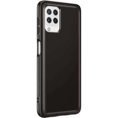 Чехол Samsung Soft Clear Cover для смартфона Galaxy A22 (A225) Black (EF-QA225TBEGRU)