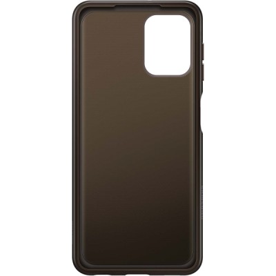 Чехол Samsung Soft Clear Cover для смартфона Galaxy A22 (A225) Black (EF-QA225TBEGRU)