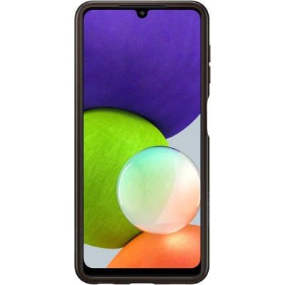 Чехол Samsung Soft Clear Cover для смартфона Galaxy A22 (A225) Black (EF-QA225TBEGRU)