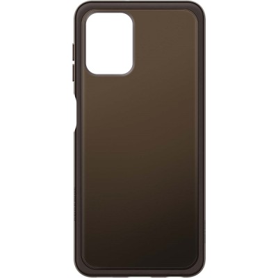 Чехол Samsung Soft Clear Cover для смартфона Galaxy A22 (A225) Black (EF-QA225TBEGRU)