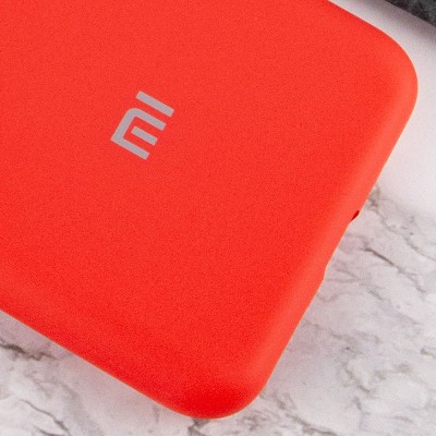 Чехол Silicone Cover Full Camera (AA) для Xiaomi Redmi 10C Красный / Red