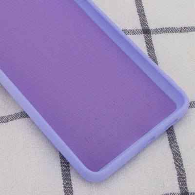 Чехол Silicone Cover Full without Logo (A) для Xiaomi Poco X3 NFC / Poco X3 Pro Сиреневый / Dasheen