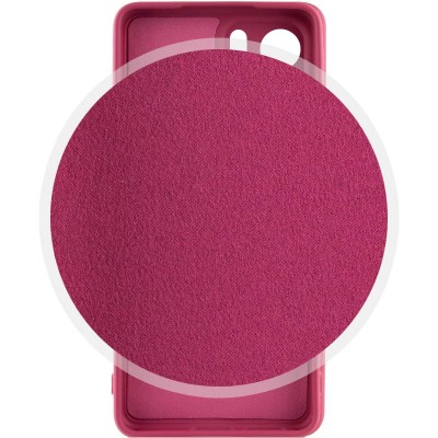 Чехол Silicone Cover Lakshmi Full Camera (A) для Motorola Edge 40 Бордовый / Marsala Чехол Silicone Cover Lakshmi Full Camera (A) для Motorola Edge 40 Бордовый / Marsala