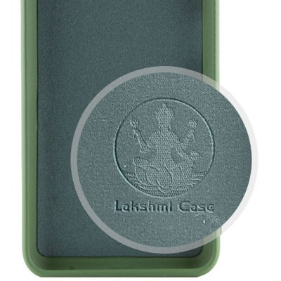 Чехол Silicone Cover Lakshmi Full Camera (A) для Samsung Galaxy A03 Core Зеленый / Dark green
