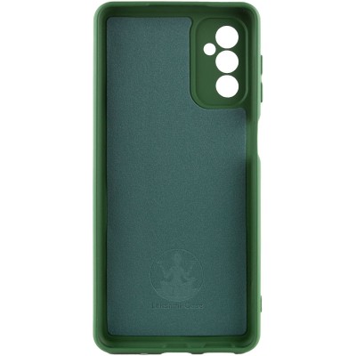 Чохол Silicone Cover Lakshmi Full Camera (A) для Samsung Galaxy A04s Зелений / Dark green