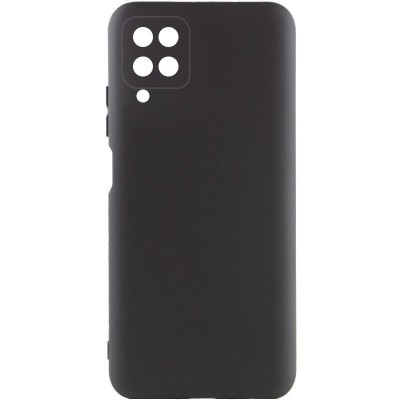 Чехол Silicone Cover Lakshmi Full Camera (A) для Samsung Galaxy A12 / M12 Черный / Black
