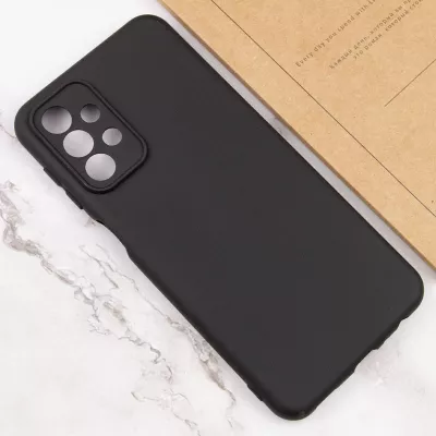 Чехол Silicone Cover Lakshmi Full Camera (A) для Samsung Galaxy A23 4G Черный / Black
