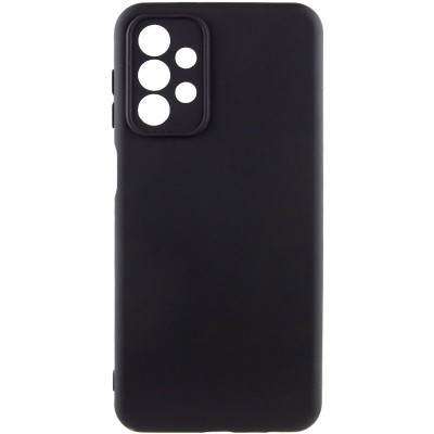Чехол Silicone Cover Lakshmi Full Camera (A) для Samsung Galaxy A23 4G Черный / Black