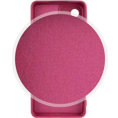 Чехол Silicone Cover Lakshmi Full Camera (A) для Samsung Galaxy A25 5G Бордовый / Marsala
