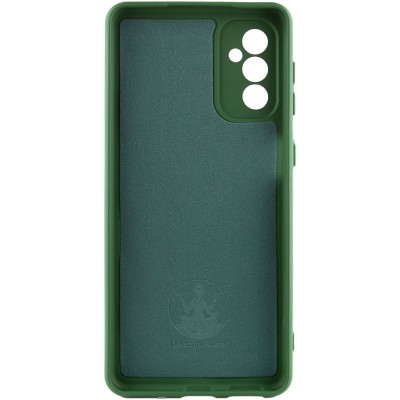 Чехол Silicone Cover Lakshmi Full Camera (A) для Samsung Galaxy A25 5G Зеленый / Dark green