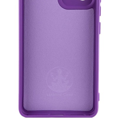 Чехол Silicone Cover Lakshmi Full Camera (A) для Samsung Galaxy A25 5G Фиолетовый / Purple