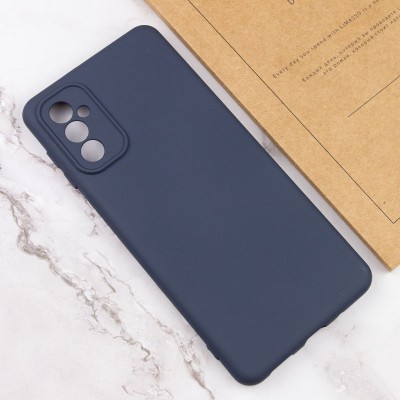 Чохол Silicone Cover Lakshmi Full Camera (A) для Samsung Galaxy A35 Синій / Midnight Blue