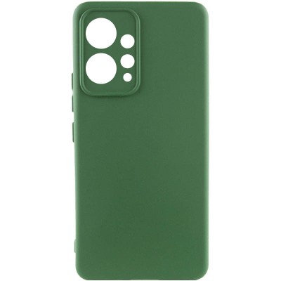 Чехол Silicone Cover Lakshmi Full Camera (A) для Xiaomi Redmi Note 12 4G Зеленый / Dark green
