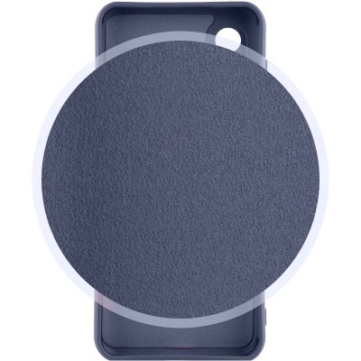 Чехол Silicone Cover Lakshmi Full Camera (AAA) для Samsung Galaxy S23+ Темно-синий / Midnight blue