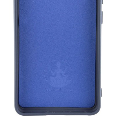 Чехол Silicone Cover Lakshmi Full Camera (AAA) для Samsung Galaxy S23+ Темно-синий / Midnight blue