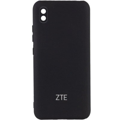 Чехол Silicone Cover My Color Full Camera (A) для ZTE Blade A3 (2020) Черный / Black