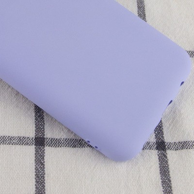Чехол Silicone Cover My Color Full Protective (A) для Samsung Galaxy A02 Сиреневый / Dasheen