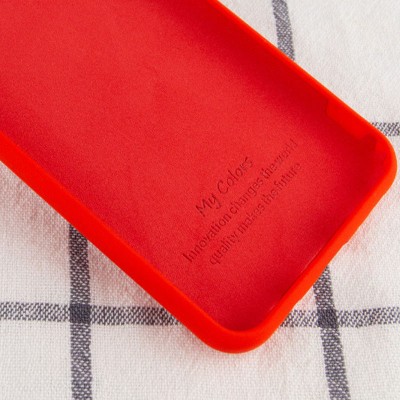 Чехол Silicone Cover My Color Full Protective (A) для Xiaomi Poco X3 NFC / Poco X3 Pro Красный / Red