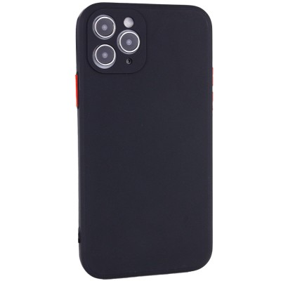 Чехол TPU Square Full Camera для Apple iPhone 11 Pro (5.8") Черный